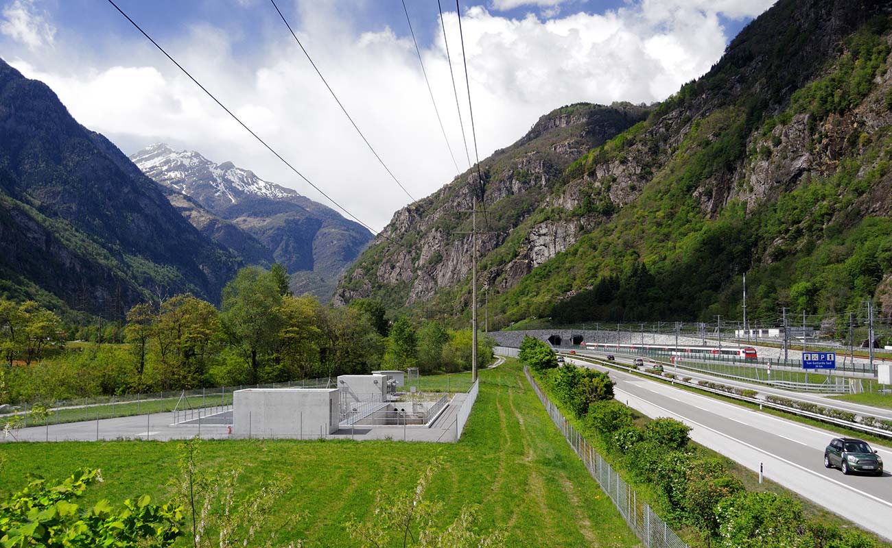 Rahpro Projekt Schweiz, Gotthard Basistunnel LOS E